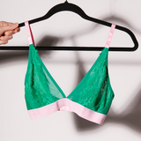 Synergy Lace Bralette - Emerald