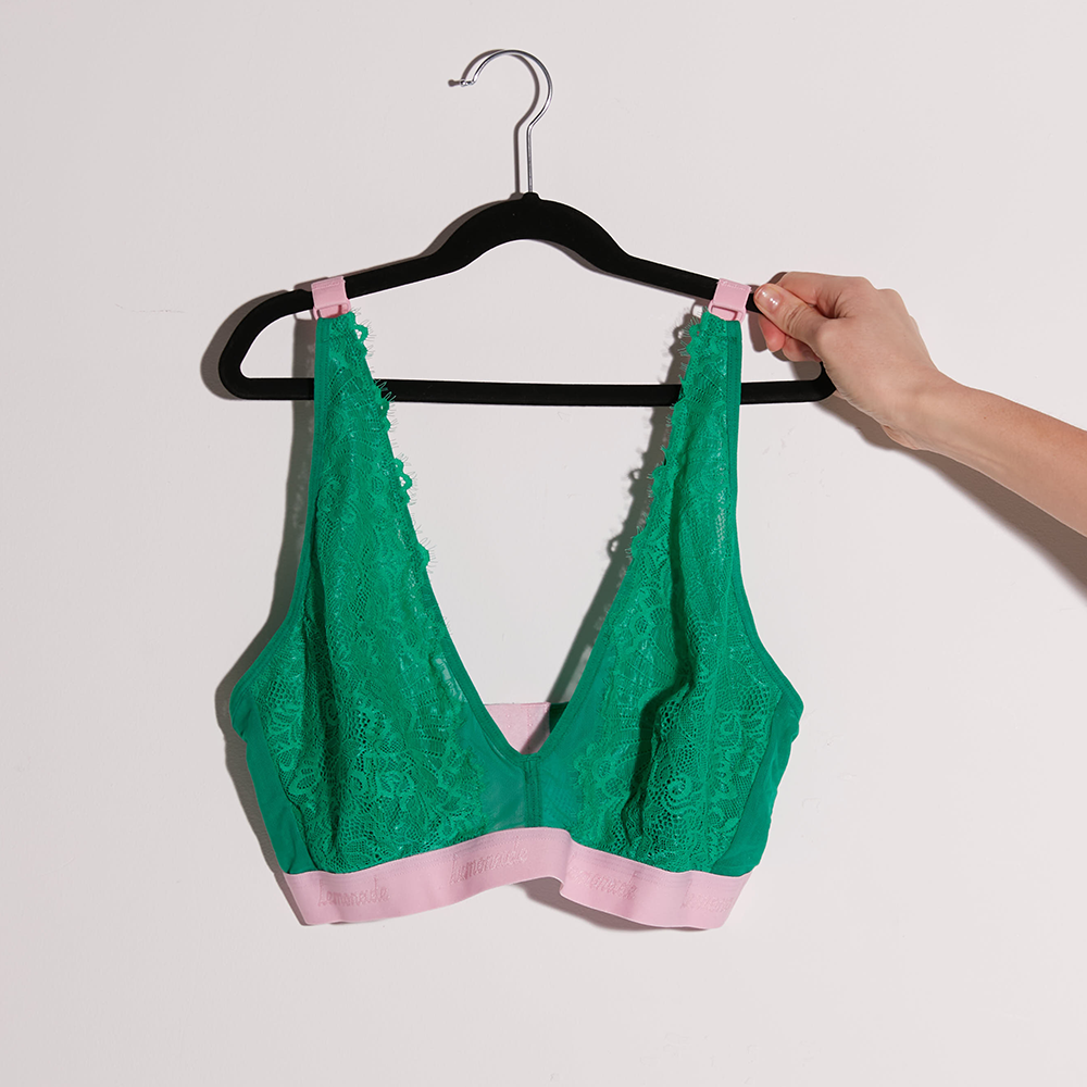 Synergy Lace Fuller Cup Bra - Emerald