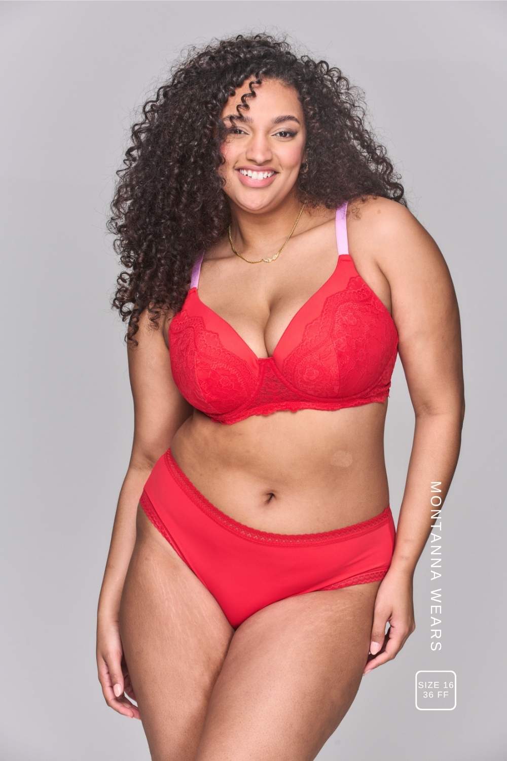 The Flex Bra & Brief Set - Red