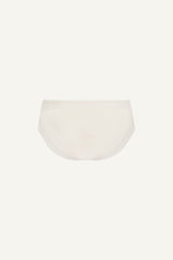 Micro-Braziliaanse slip met kanten afwerking - Crème (Flexi beugel)