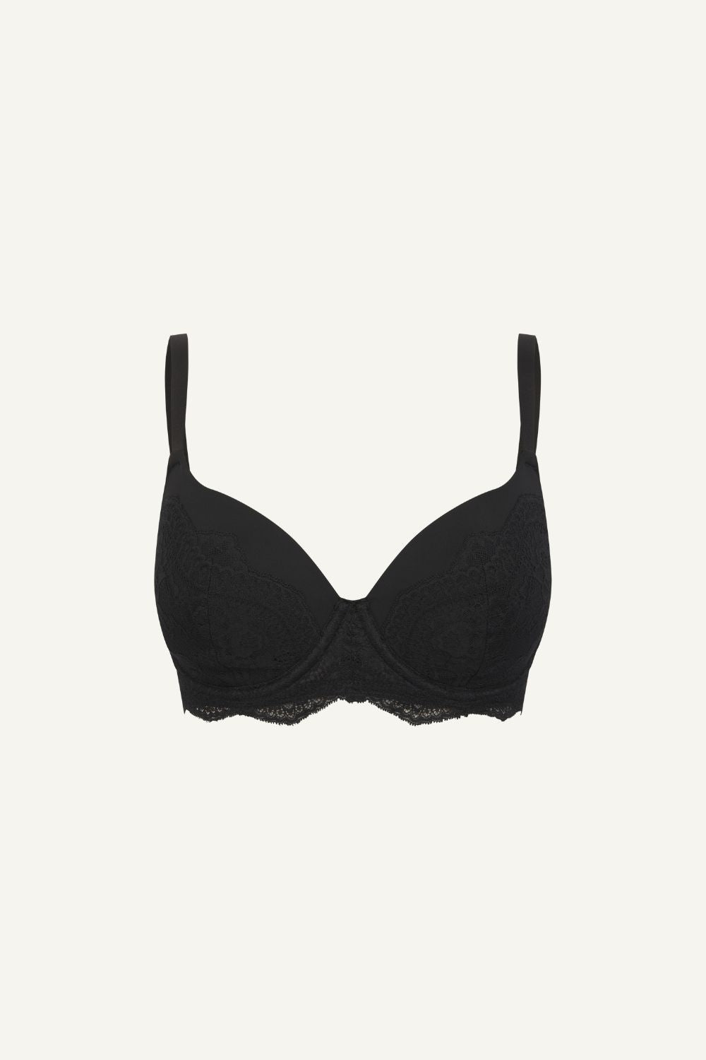 A ghost image of a black bra called the flex 