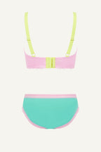 Aqua Plunge Bra And Mid Rise Brief Set