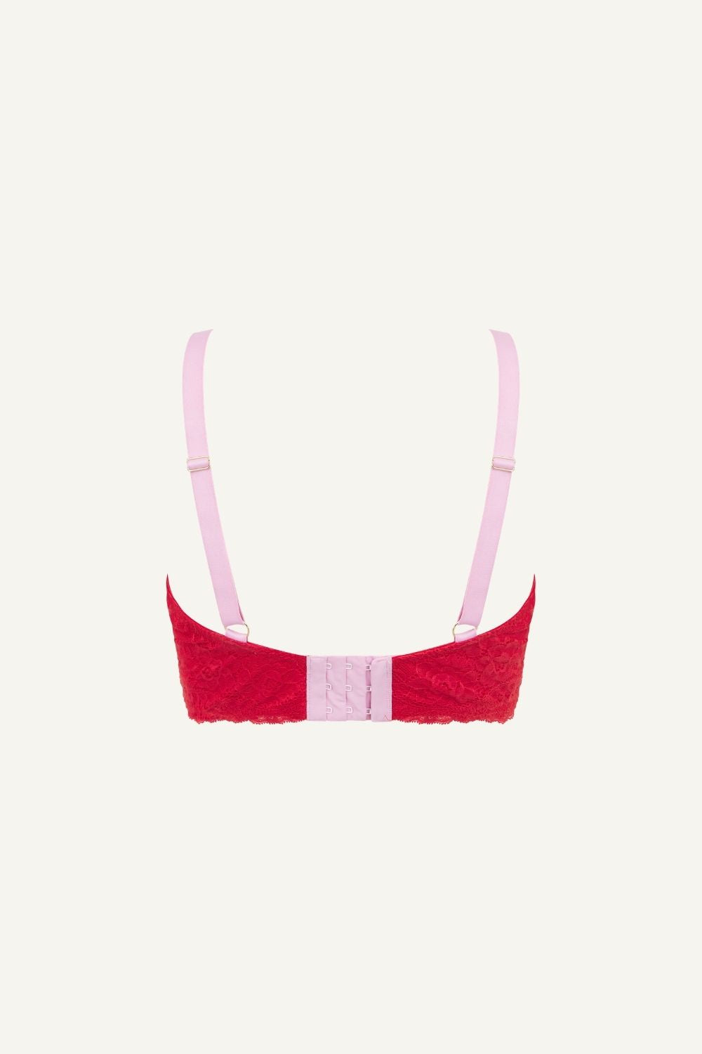 Red Plunge Bra