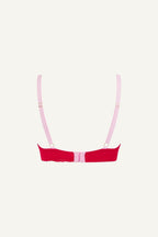Red Plunge Bra