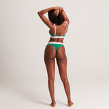 Synergy Lace Thong - Emerald