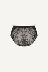 Signature Lace and Mesh Mix HW brief – Black
