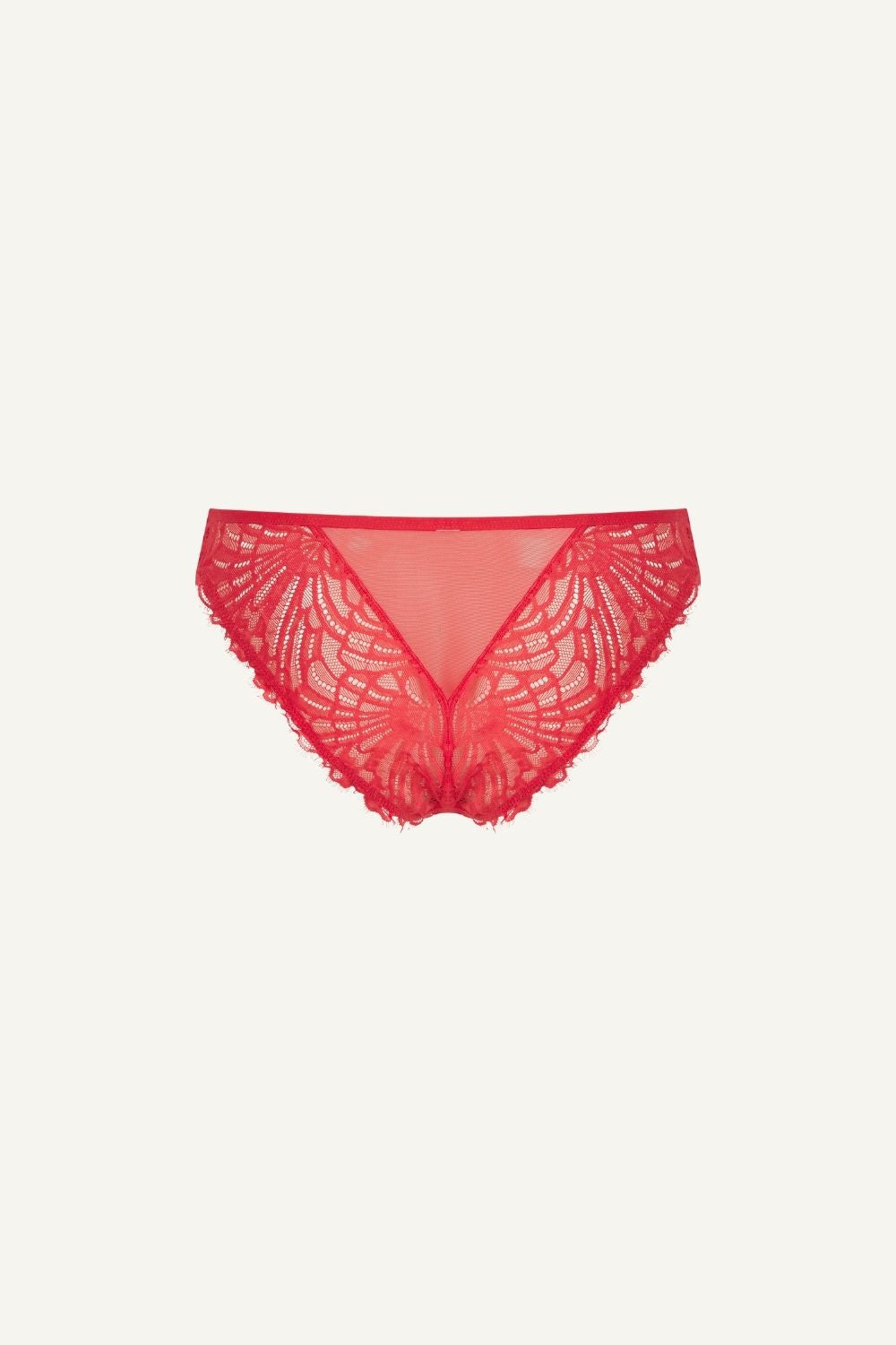 A ghost image of the back of the Multi-Layer Mesh Brief - Orange Duo