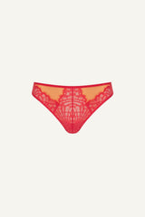 Mutli-Layer Mesh Brief - Orange Duo