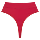 Second Skin Wrap Thong - Deep Red