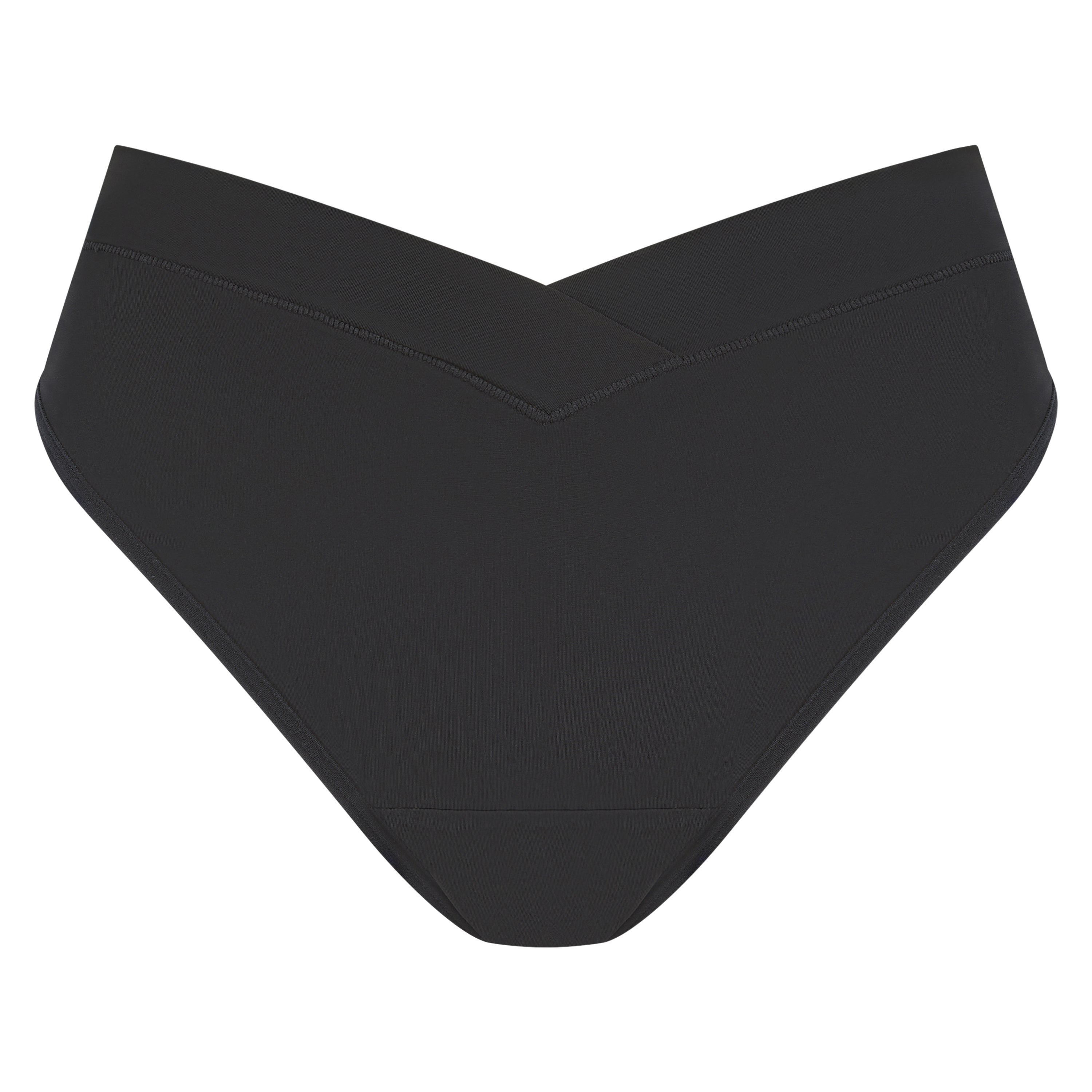 Second Skin Wrap Brief - Black