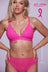 Signature Lace Bralette - Neon Pink