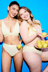 So Soft Mesh Bralette - Lemon Sherbet