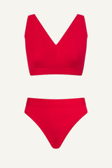 Everyday Eco Fuller Cup & Thong Set - Red