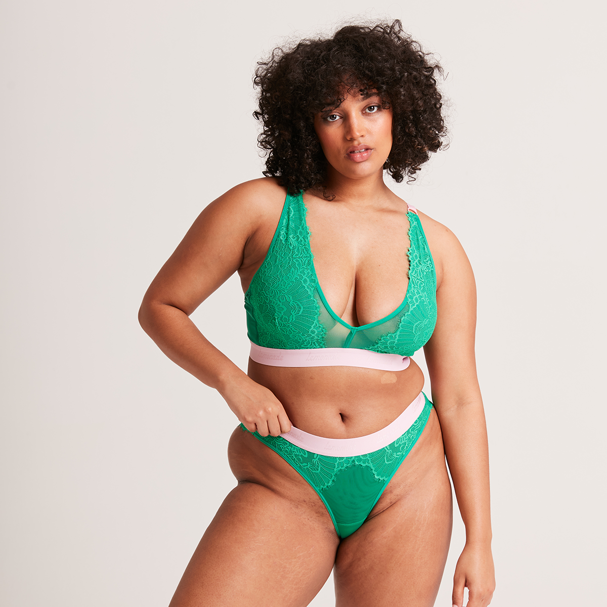 Synergy Lace Fuller Cup Bra - Emerald