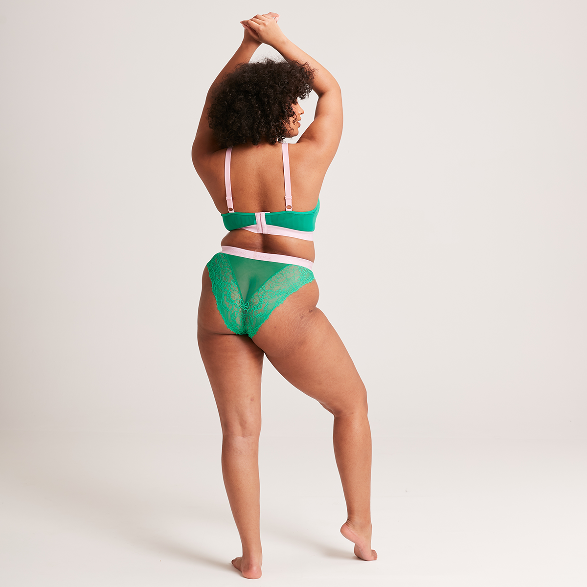 Synergy Lace Fuller Cup Bra - Emerald