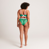 Synergy Lace Brief - Emerald