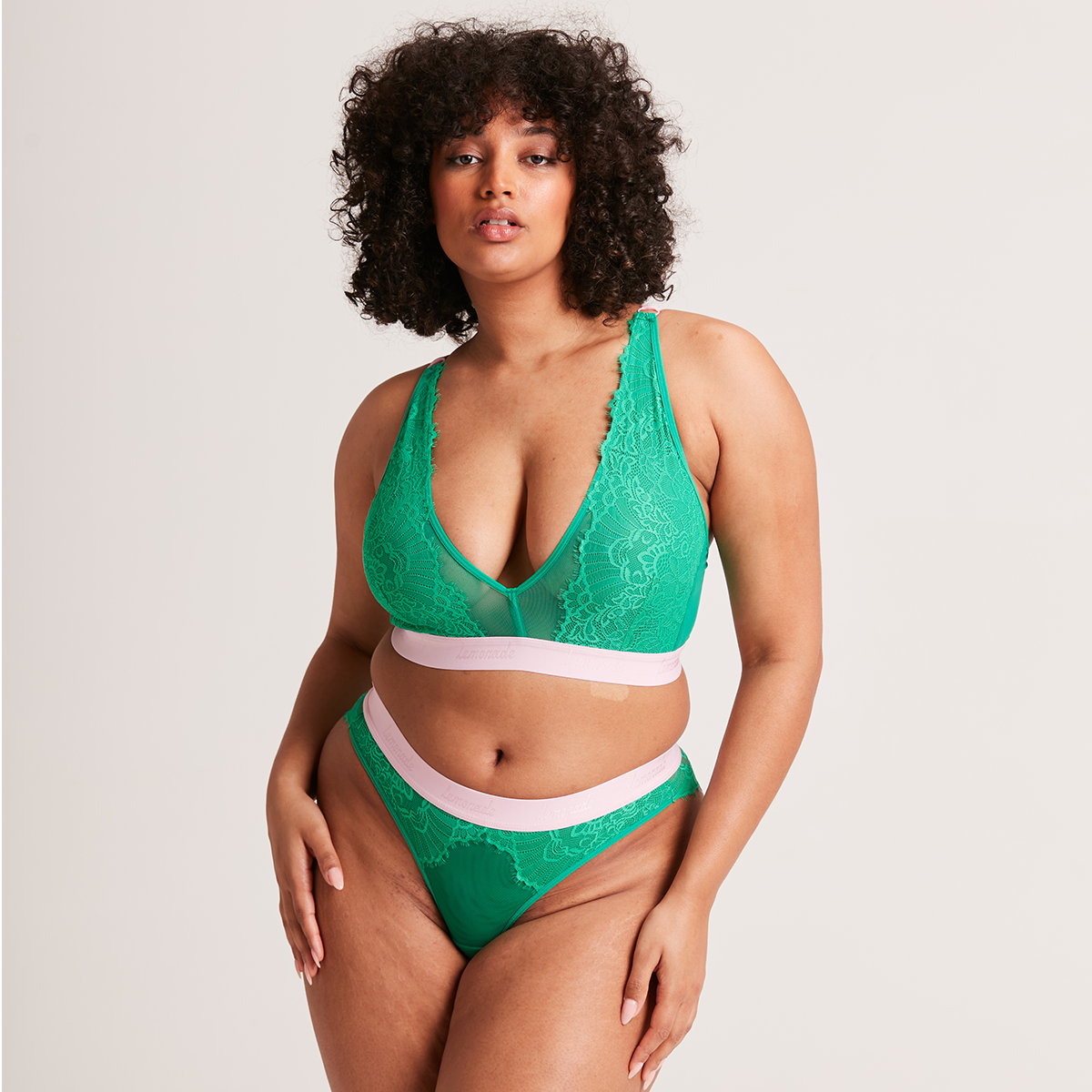 Synergy Lace Fuller Cup Bra - Emerald