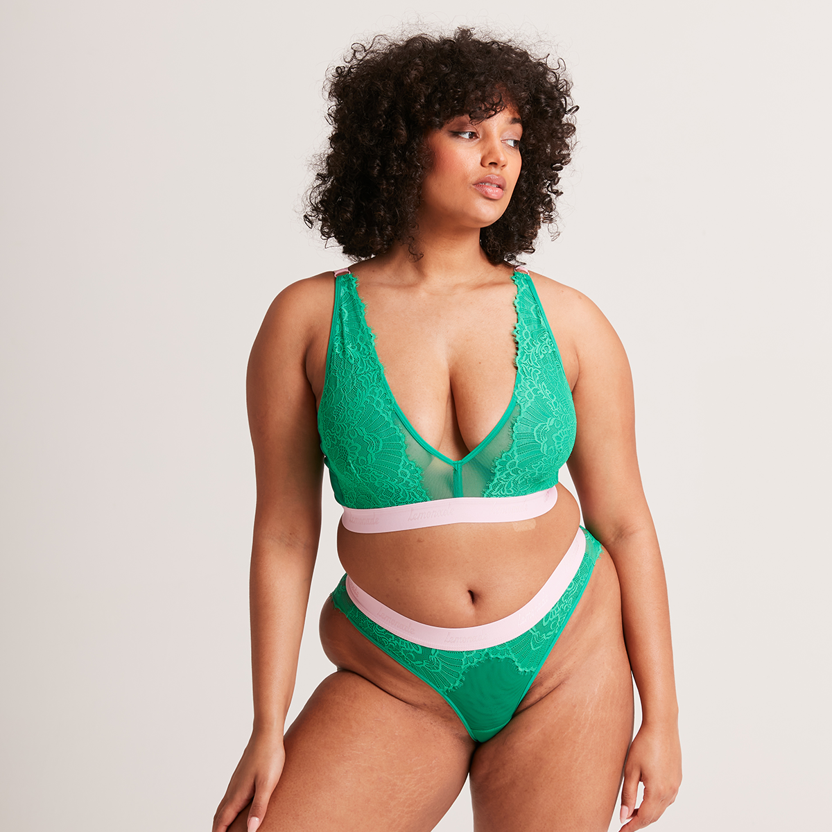 Synergy Lace Fuller Cup Bra - Emerald