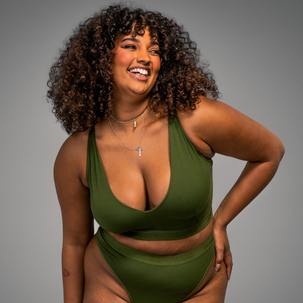 Everyday Eco Fuller Cup Bralette - Khaki