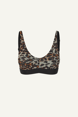 So Soft Mesh Fuller Cup Bra - Leopard