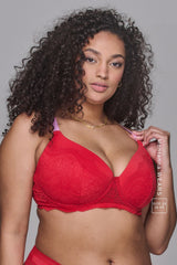 The Flex and Cheeky Brief - Red