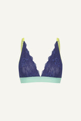 Signature Lace Bralette - Navy Trilogy