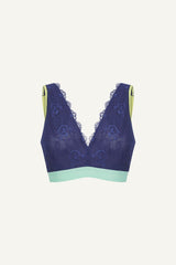 Signature Lace Fuller Cup Bralette - Navy Trilogy
