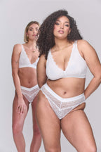 Signature Kanten Bralette - Wit
