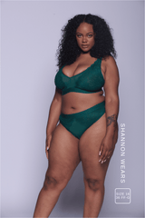 Signature Lace Synergy Fuller Cup Bralette - Forest Green