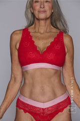 Signature Lace Brazilian - Cherry Pop