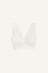 Signature Lace Fuller Cup - White