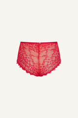 Signature Lace Short - Red