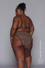 So Soft Mesh Bralette - Leopard