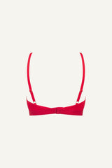 So Soft Mesh Bralette - Red