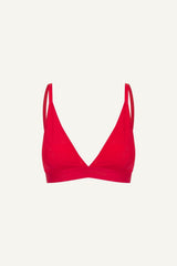 So Soft Mesh Bralette - Red
