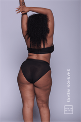 So Soft Mesh Fuller Cup Bralette - Black