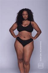 So Soft Mesh Fuller Cup Bralette - Black