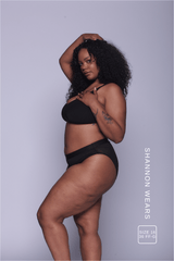 So Soft Mesh Fuller Cup Bralette & Brief Set - Black