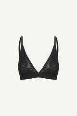 Synergy Lace and Mesh Bralette - Black