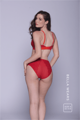 Signature Lace Bralette - Goji Berry & Orange Synergy