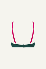 Signature Lace Synergy Bralette - Forest Green