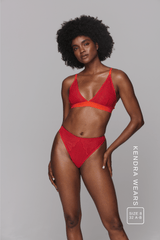 Signature Lace Bralette - Goji Berry & Orange Synergy