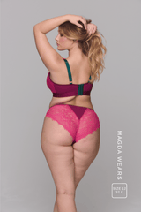 Signature Lace Synergy Fuller Cup - Wine