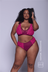 Signature Lace Synergy Fuller Cup - Wine