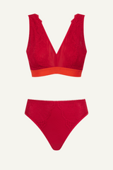 Ensemble bralette et string Signature Lace à bonnets généreux - Synergie baies de goji et orange