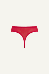 Signature Lace Thong - Goji Berry Red Synergy