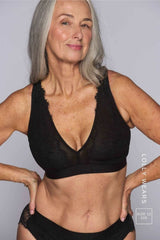 Synergy Lace And Mesh Fuller Cup - Black