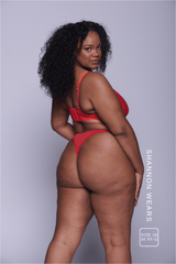 Signature Lace Thong - Goji Berry Red Synergy