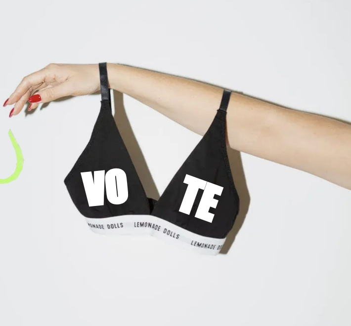 SWING IT GIRLS Limited Edition VOTE Fuller Cup Bra