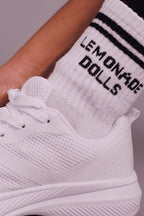 Chaussettes Limonade Crew - Blanc